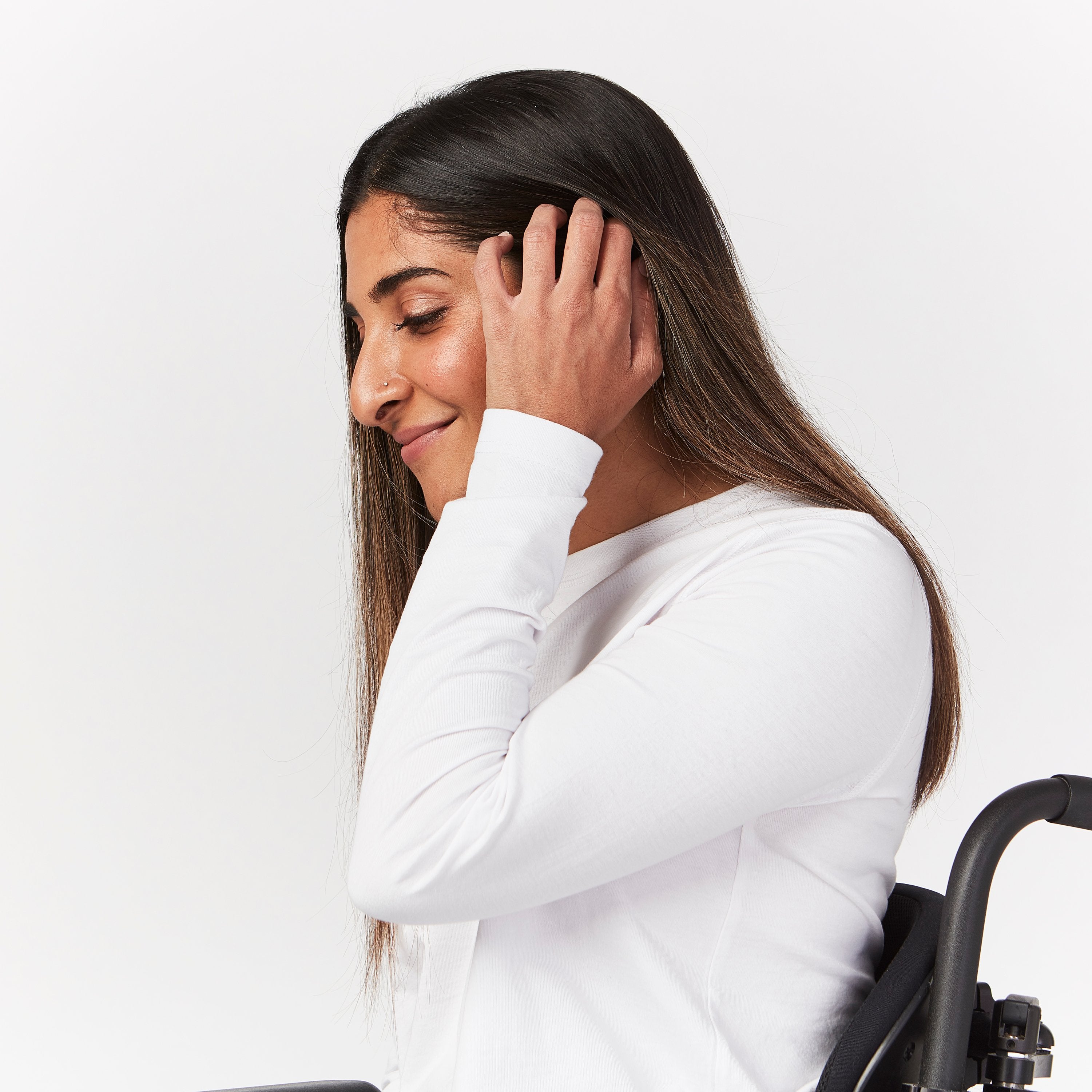 PRE-ORDER Women's Long Sleeve Open Back T-Shirt