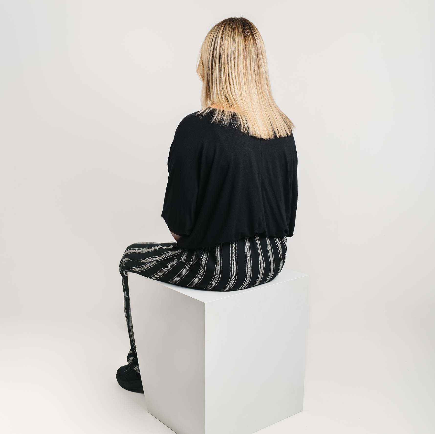 Women's Game Changer Lightweight Stripe Elastic Waist Pant